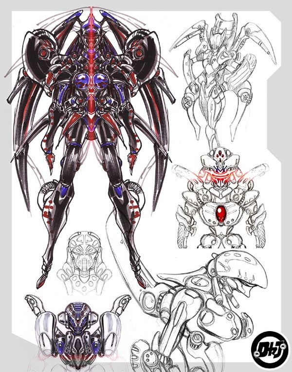 Draxhall Jump TransTech Black Arachnia Concept Design Image (2 of 26)